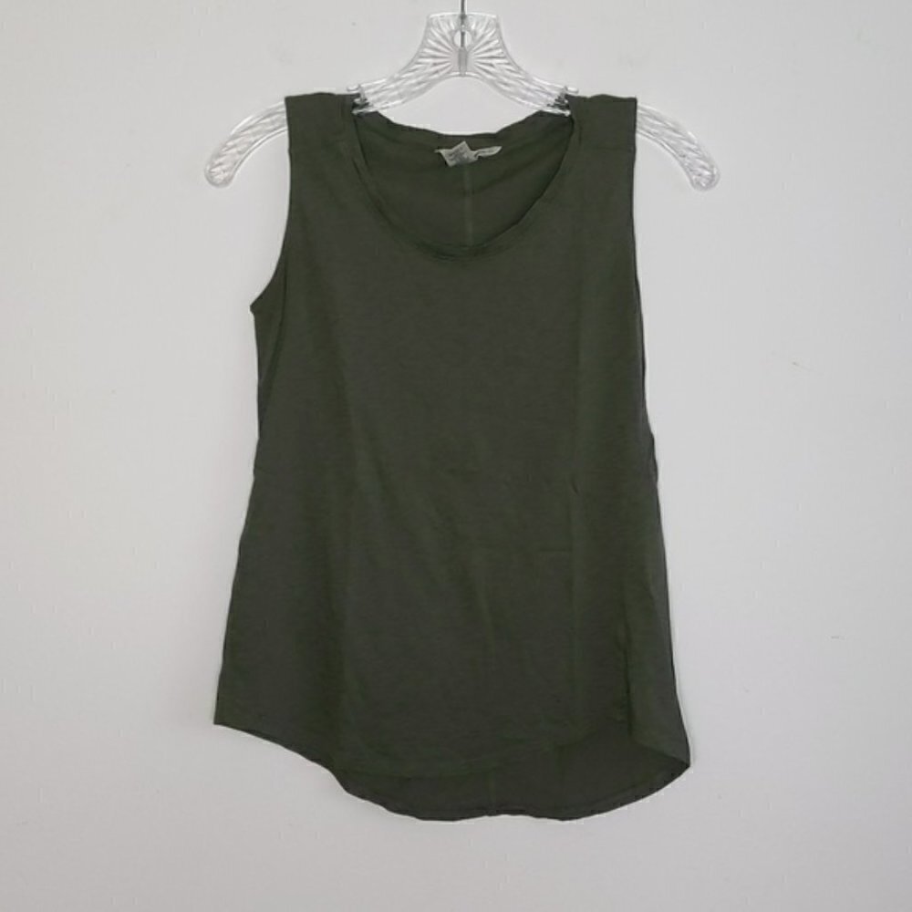 Dark Green Tank Top Shirt
